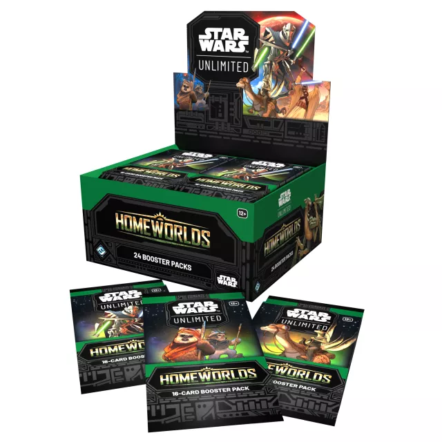 Gra karciana Star Wars: Unlimited - Homeworlds Booster Box (24 boostery) - Kolekcjonerska gra karciana TCG