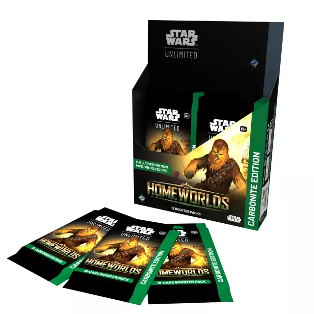 Gra karciana Star Wars: Unlimited - Homeworlds Carbonite Booster Box (12 boosterów) - Kolekcjonerska gra karciana TCG