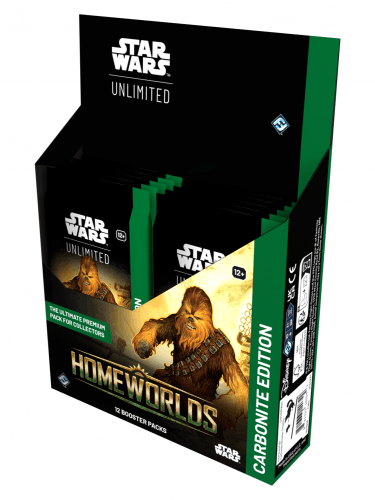Gra karciana Star Wars: Unlimited - Homeworlds Carbonite Booster Box (12 boosterów)