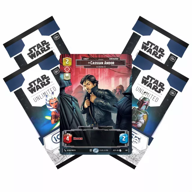 Gra karciana Star Wars: Unlimited - Icons Booster 4-pack - Kolekcjonerska gra karciana TCG