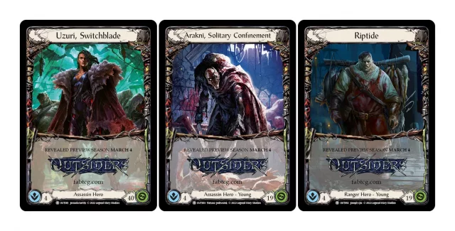 Karetní hra Flesh and Blood TCG: Outsiders - Booster