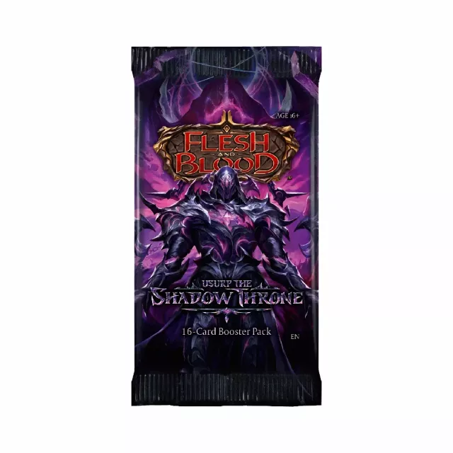 Gra karciana Flesh and Blood TCG: Usurp the Shadow Throne - Booster (16 kart) - Karty kolekcjonerskie