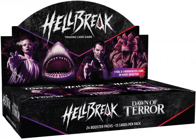 Gra karciana Hellbreak TCG: Dawn of Terror - Booster Box (24 boostery) - Kolekcjonerska gra karciana TCG