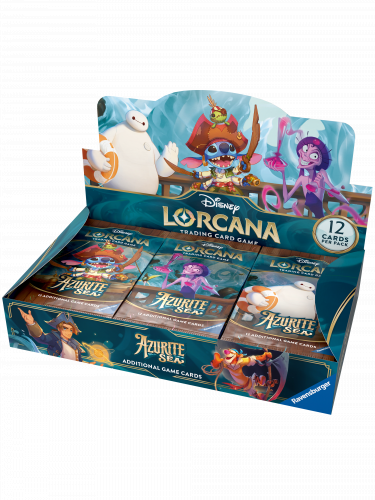 Gra karciana Lorcana: Azurite Sea - Booster Box (24 boostery)