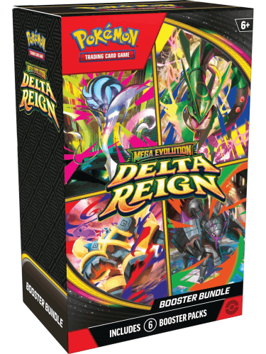 Gra karciana Pokémon TCG: Mega Evolution - Delta Reign - Booster Bundle (6 boosterów)