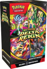 Gra karciana Pokémon TCG: Mega Evolution - Delta Reign - Booster Bundle (6 boosterów) - Kolekcjonerska gra karciana TCG