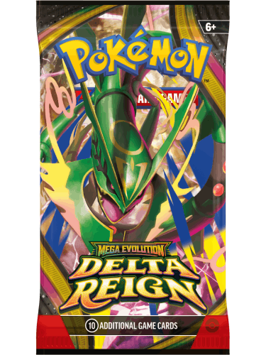 Gra karciana Pokémon TCG: Mega Evolution - Delta Reign - Booster (10 kart)