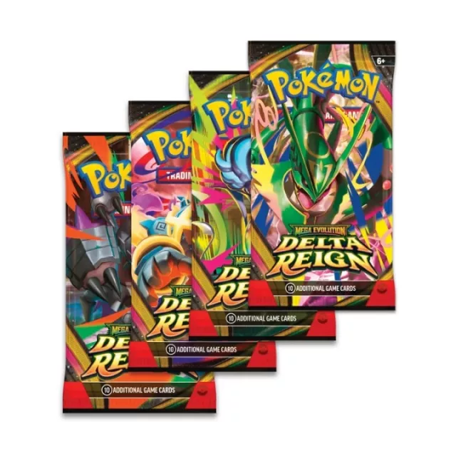 Gra karciana Pokémon TCG: Mega Evolution - Delta Reign - Booster (10 kart) - Kolekcjonerska gra karciana TCG