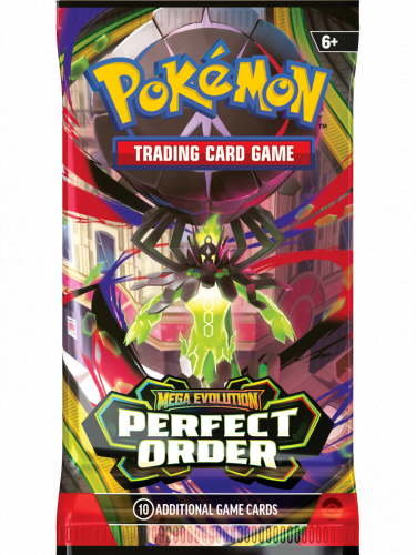 Gra karciana Pokémon TCG: Mega Evolution - Perfect Order Booster (10 kart)