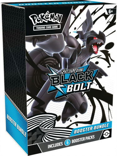 Gra karciana Pokémon TCG: Scarlet & Violet - Black Bolt Booster Bundle (6 boosterów)