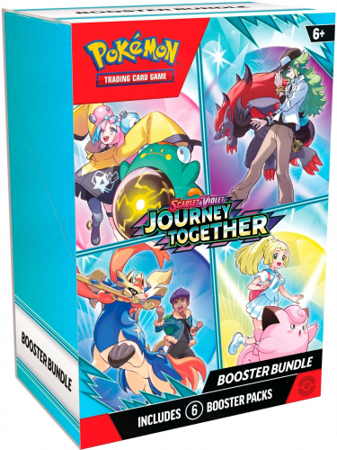 Gra karciana Pokémon TCG: Scarlet & Violet Journey Together - Booster Bundle (6 boosterów)