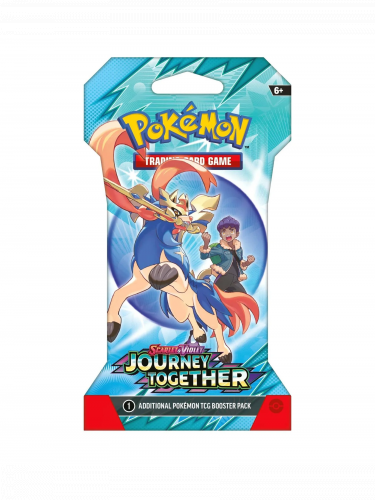 Gra karciana Pokémon TCG: Scarlet & Violet - Journey Together Sleeved Booster (10 kart)