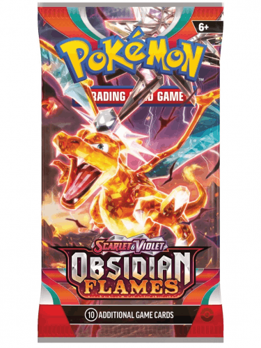 Gra karciana Pokémon TCG: Scarlet & Violet - Obsidian Flames Booster (10 kart)