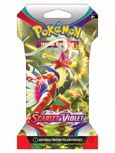 Gra karciana Pokémon TCG: Scarlet & Violet - Sleeved Booster (10 kart)
