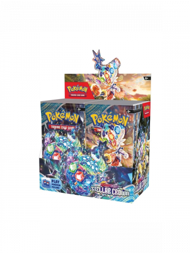 Gra karciana Pokémon TCG: Scarlet & Violet Stellar Crown - Booster Box (36 boosterów)