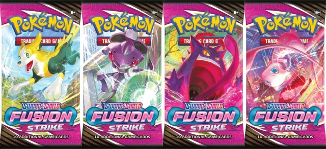 Karetní hra Pokémon TCG: Sword & Shield Fusion Strike - booster box (36 boosterů) - Pokémon TCG: Fusion Strike