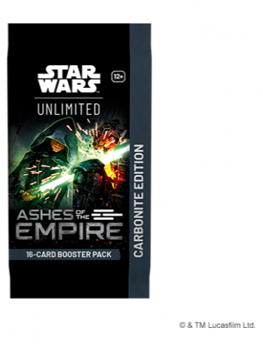 Gra karciana Star Wars: Unlimited - Ashes of the Empire Carbonite Booster (16 kart)