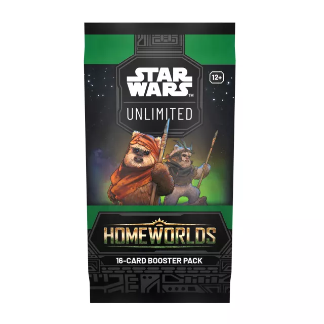 Gra karciana Star Wars: Unlimited - Homeworlds Booster (16 kart) - Karty kolekcjonerskie