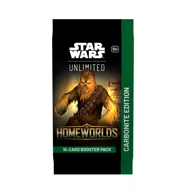 Gra karciana Star Wars: Unlimited - Homeworlds Carbonite Booster (16 kart) - Kolekcjonerska gra karciana TCG