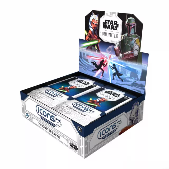 Gra karciana Star Wars: Unlimited - Icons Booster Box (24 boostery) - Kolekcjonerska gra karciana TCG