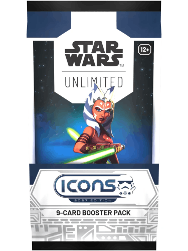 Gra karciana Star Wars: Unlimited - Icons Booster (9 kart)