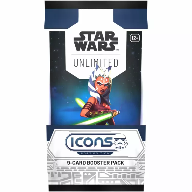 Gra karciana Star Wars: Unlimited - Icons Booster (9 kart) - Kolekcjonerska gra karciana TCG