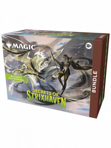 Karetní hra Magic: The GatheGra karciana Magic: The Gathering Secrets of Strixhaven – Bundlering Secrets of Strixhaven - Bundle