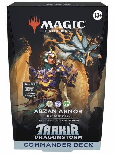 Gra karciana Magic: The Gathering Tarkir: Dragonstorm - Abzan Armor Commander Deck