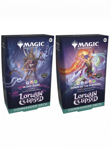 Zestaw Magic: The Gathering Lorwyn Eclipsed - Dance of the Elements Commander Deck + Blight Curse Commander Deck