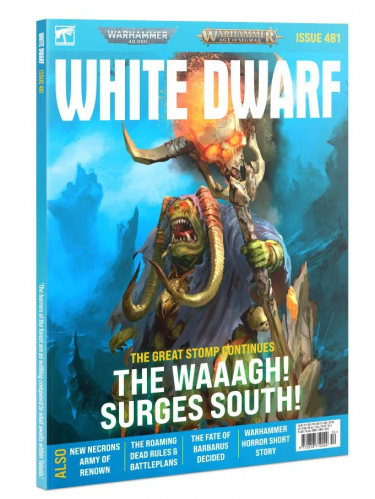 Magazyn White Dwarf 2022/10 (Issue 481) + karty