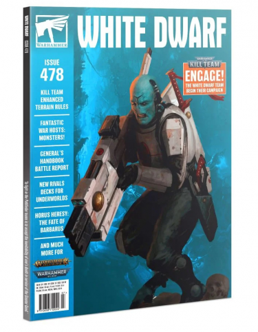 Magazyn White Dwarf 2022/7 (Issue 478) + karty