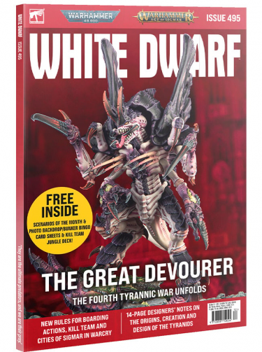 Magazyn White Dwarf 2023/12 (Issue 495) (uszkodzona okładka)