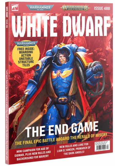 Magazyn White Dwarf 2023/5 (Wydanie 488) + Płytki strukturalne do akcji abordażowej