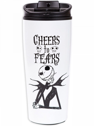 Kubek podróżny Nightmare Before Christmas - Cheers To Fears