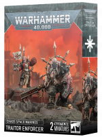 W40k: Chaos Space Marine - Traitor Enforcer (2 figurki)