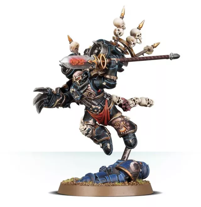 W40k: Chaos Space Marines - Haarken Worldclaimer, Herald of the Apocalypse (1 figurka) - Warhammer