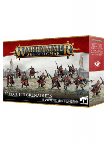 W-AOS: Cities of Sigmar - Freeguild Grenadiers (10 figurek)