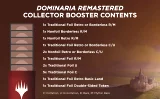 Karetní hra Magic: The Gathering Dominaria Remastered - Collector Booster