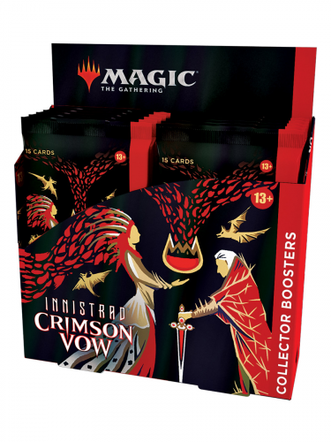 Gra karciana Magic: The Gathering Innistrad: Crimson Vow - Collector Booster Box (12 boosterów)