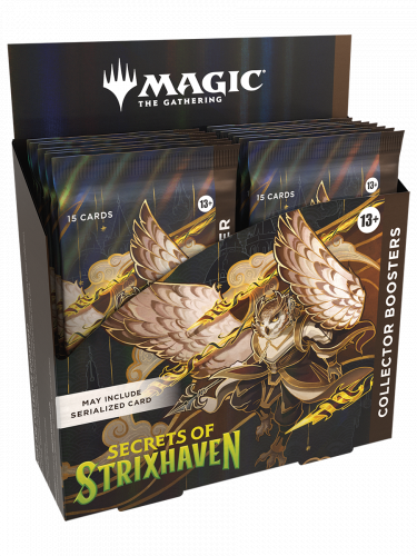 Gra karciana Magic: The Gathering Secrets of Strixhaven - Collector Booster Box (12 boosterów)