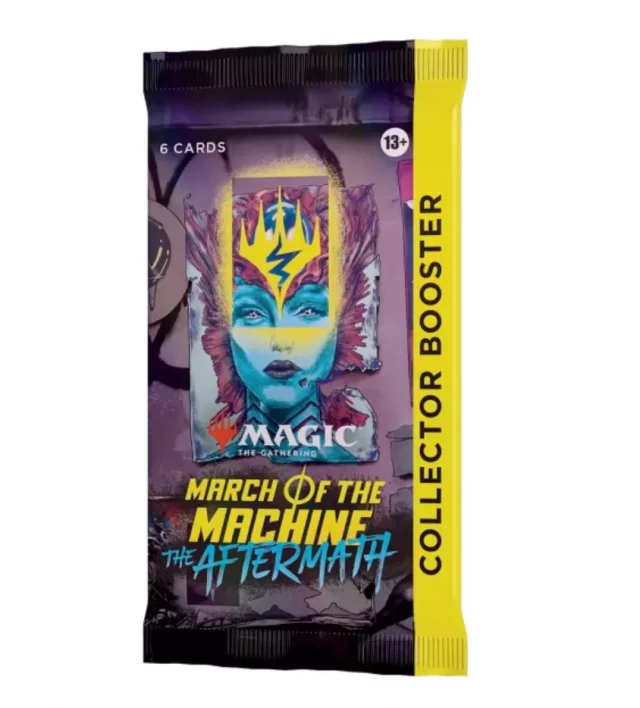 Karetní hra Magic: The Gathering March of the Machine: The Aftermath - Collector Booster (6 karet)