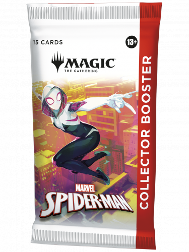 Gra karciana Magic: The Gathering Marvel's Spider-Man - Collector Booster (15 kart)