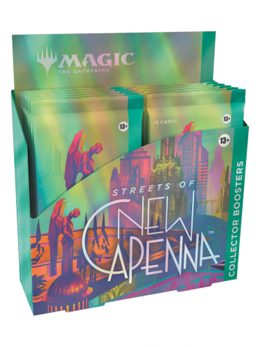 Magic: The Gathering gra karciana New Capenna - Collector Booster Box (12 Boosterów)