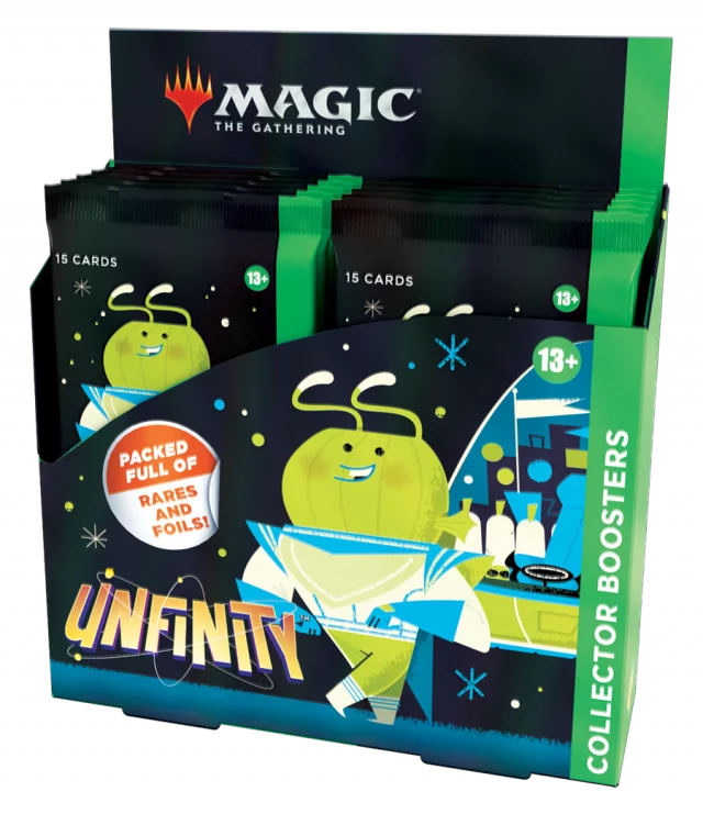 Karetní hra Magic: The Gathering Unfinity - Collector Booster (15 karet)