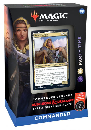 Gra karciana Magic: The Gathering Commander Legends D&D: Battle for Baldur's Gate - Party Time (Talię Komandorów)