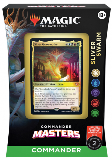 Gra karciana Magic: The Gathering Commander Masters - Sliver Swarm (Talia Dowódcy)