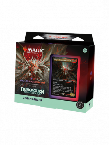 Gra karciana Magic: The Gathering Duskmourn: House of Horror - Endless Punishment Commander Deck