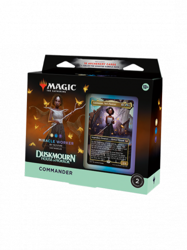 Gra karciana Magic: The Gathering Duskmourn: House of Horror - Miracle Worker Commander Deck (uszkodzone opakowanie)