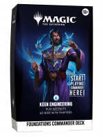 Gra karciana Magic: The Gathering - Foundations Commander Deck - Keen Engineering