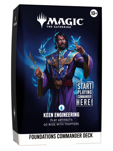 Gra karciana Magic: The Gathering - Foundations Commander Deck - Keen Engineering